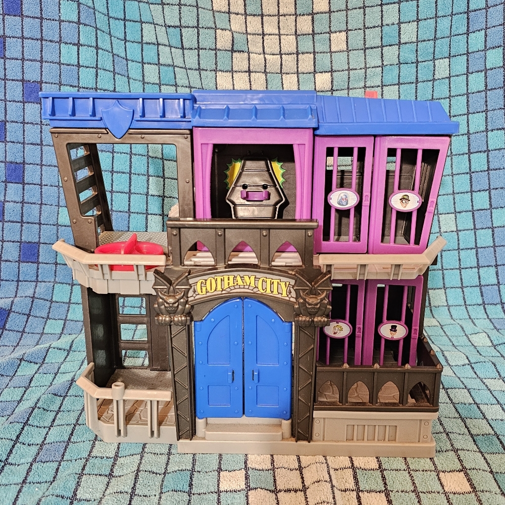 Fisher-Price Imaginext DC Super Friends Gotham City Jail playset. Jail Only